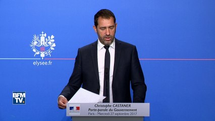 Budget 2018: "Nous n'avons qu'un objectif, inverser la courbe de la dépense publique", dit Castaner