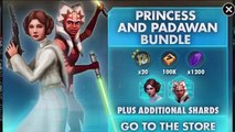 Star Wars: Galaxy Of Heroes - Princess Leia Farmable - Guild Hopping Fix - Play To Give Event