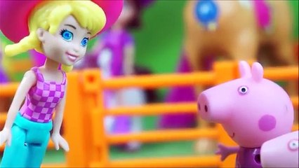 NOVELINHA DA POLLY POCKET [PARTE 1] PEPPA PIG BUSCA BILU NA VETERINARIA E POLLY CONSEGUE U