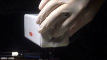 ASMR | ゴム手袋を付けて指で耳かき | Inner Ear Touching with Latex Gloves | SR3D