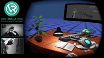 LeapDesk - Oculus Rift DK2 Demo Scene   Leap Motion