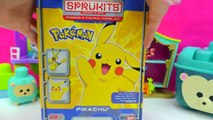 Cookieswirlc Plays Pokémon Go , Build A Pikachu , Pancham and Eevee Builder Playset