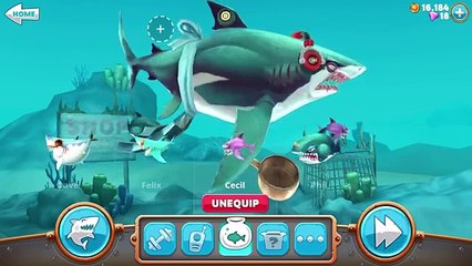 Hungry Shark World - New Baby Shark - Phil The Great White