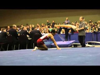 Akash Modi - Floor Exercise - 2014 Winter Cup Challenge Finals