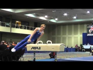 Johnny Jacobson - Pommel Horse - 2014 Winter Cup Challenge Prelims