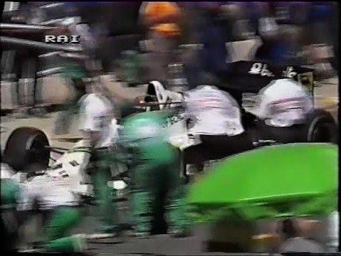 Gran Premio d'Australia 1985: Ritiro di N. Piquet, pit stop di Ghinzani e sorpasso di Tambay a Streiff