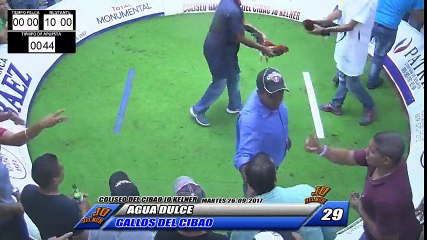 GALLOS DEL CIBAO VS AGUA DULCE