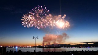 [4K] TEAM JAPAN 2017 HONDA CELEBRATION OF LIGHT | Vancouver | LUMIX LX10 + ZHIYUN CRANE M