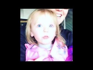 Little Girl Has Adorable Reaction to Ride on Zoo Train