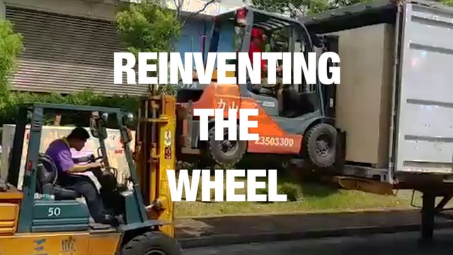 People Who Awesomely Reinvented the Wheel