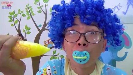 Bad Baby Easter Egg Candy Cake Challenge Victoria Annabelle Freak Daddy Messy Taste Test 2