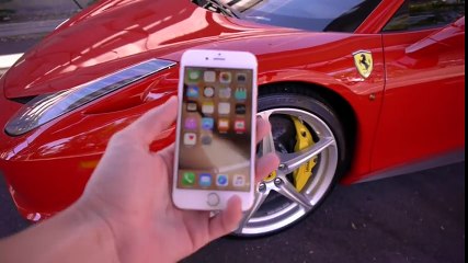 Driving Over an iPhone 6S with a Ferrari - Will it Survive
