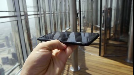Dropping the iPhone 7 Plus From The World's Tallest Building (829 meters)