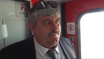 Kars Bakü-Tiflis-Kars Demiryolunda 3 Ülke Bakanları Test Sürüşüne Katıldı