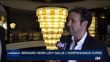 Bernard Henri-Lévy salue l'indépendance kurde