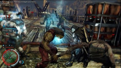 shadow of mordor how 2 play mission  kill uruks while they investigate  position