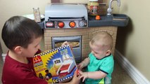 Baby Cooking McDonalds Play Kitchen PIE Maker Little Tikes BBQ Cook n Play Outdoor BBQ Pretend Toys