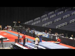 Sam Mikulak - Vault - 2014 AT&T American Cup - Podium Training