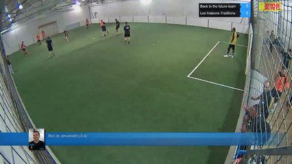 But de alexandre (3-4) - Back to the future team Vs Les Maisons Traditions - 26/09/17 19:00
