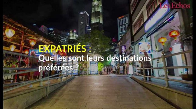 Quelles sont les destinations préférées des expatriés ?