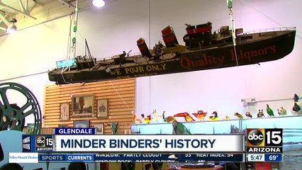 Get your hands on a piece of Minder Binders' history