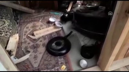 Çalışma Yapan İş Makinelerinin Taşları Düşürmesi