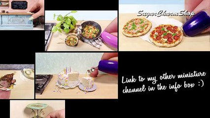 Mini Squirrel In A Peanut Tutorial // DIY Miniature Pet