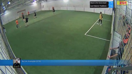 But de christophe (4-12) - Back to the future team Vs Les Maisons Traditions - 26/09/17 19:00