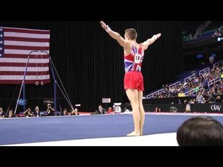 Sam Oldham - Floor Exercise - 2014 AT&T American Cup