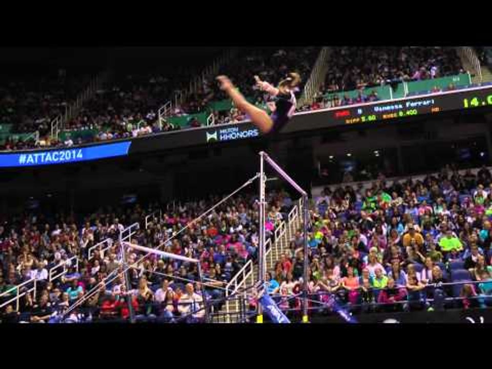 Roxana Popa Nedelcu - Uneven Bars - 2014 AT&T A...