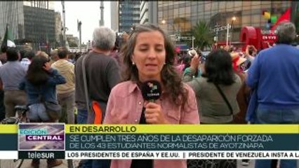 Marcha del silencio en México: ¿Dónde están los 43 de Ayotzinapa?