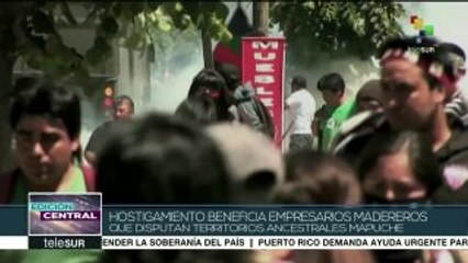 Chilenos piden liberación de detenidos en Operación Huracán