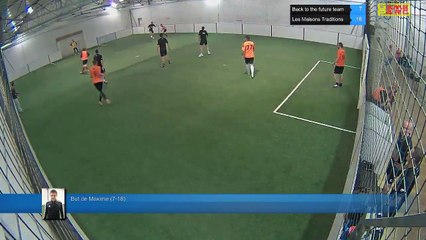 But de Maxime (7-18) - Back to the future team Vs Les Maisons Traditions - 26/09/17 19:00 - LIGUE 3
