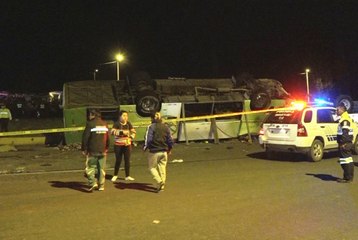 Familiares de fallecidos en accidente de Otavalo presentarán demanda