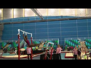 Nia Dennis - Uneven Bars - 2014 Pacific Rim Championships - Podium Training