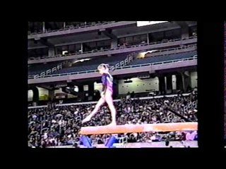 Oksana Knizhnik - Balance Beam - 1995 Atlanta Test Event