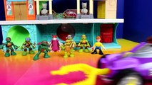 teenage mutant ninja Turtles replica turtles reprogramed by baxter Stockman Shredder tmnt Imaginext