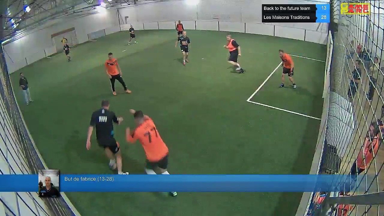 But de fabrice  (13-28) - Back to the future team Vs Les Maisons Traditions - 26/09/17 19:00
