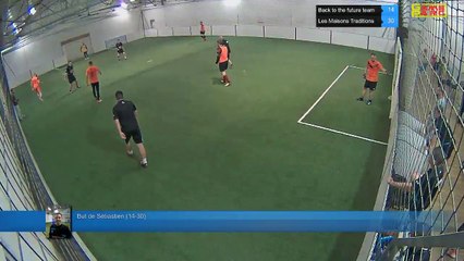But de Sébastien  (14-30) - Back to the future team Vs Les Maisons Traditions - 26/09/17 19:00
