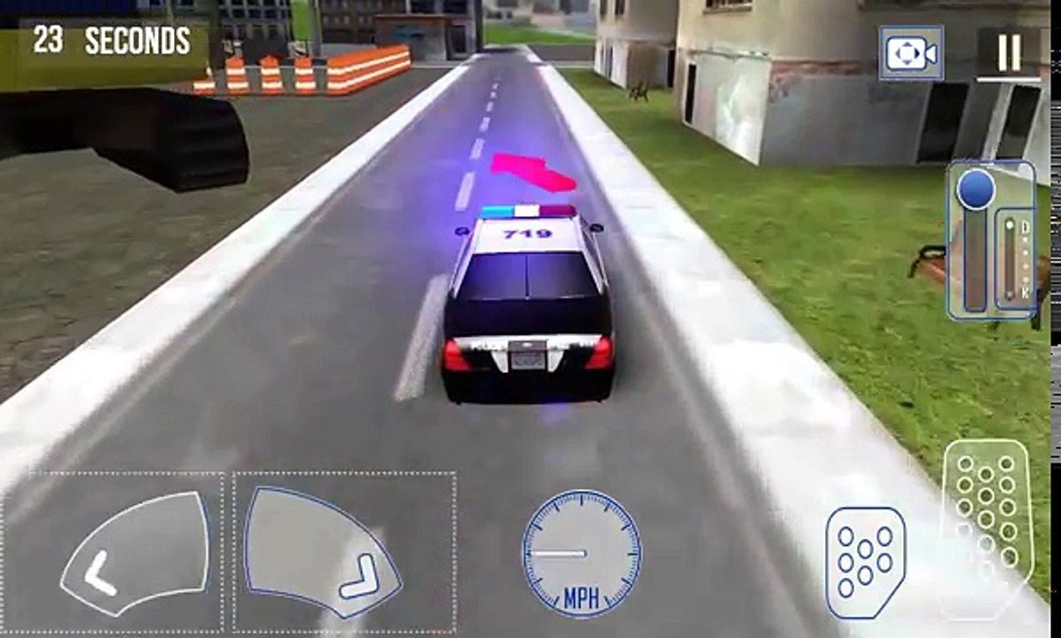 Androïde voiture simulateur bande annonce 3d gameplay policière