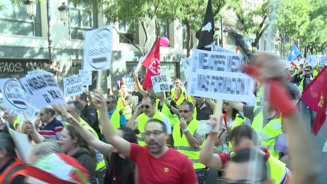 Vigilantes de seguridad piden mejores condiciones laborales