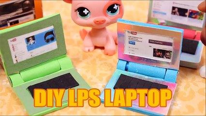 DIY LPS / Doll Computer or Laptop