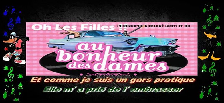 Au bonheur des dames - Oh les filles KARAOKE / INSTRUMENTAL
