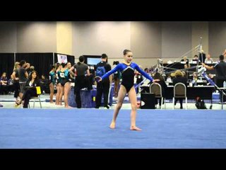 Delanie Harkness - Floor - 2014 J.O. Championships