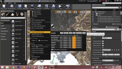 UNREAL ENGINE 4 INGAME GRAPHIC SETTINGS PART 1