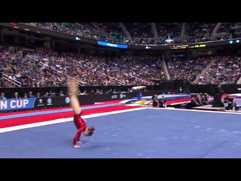 Victoria Moors - Floor Exercise - 2014 AT&T American Cup