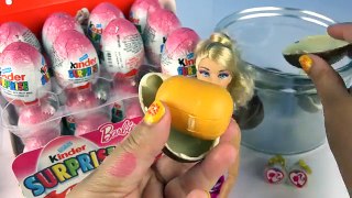 BARBIE CAREERS KINDER SURPRISES EGGS Artist Painter Doctor Ballerina Tennis 24 Full Case Job Toys
