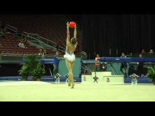 Ronit Shamuilov - Ball Final - 2014 USA Gymnastics Championships