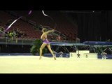 Jazzy Kerber - Ribbon Final - 2014 USA Gymnastics Championships