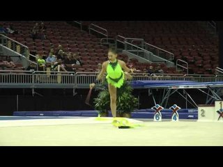 Aliya Protto - Ribbon Final - 2014 USA Gymnastics Championships